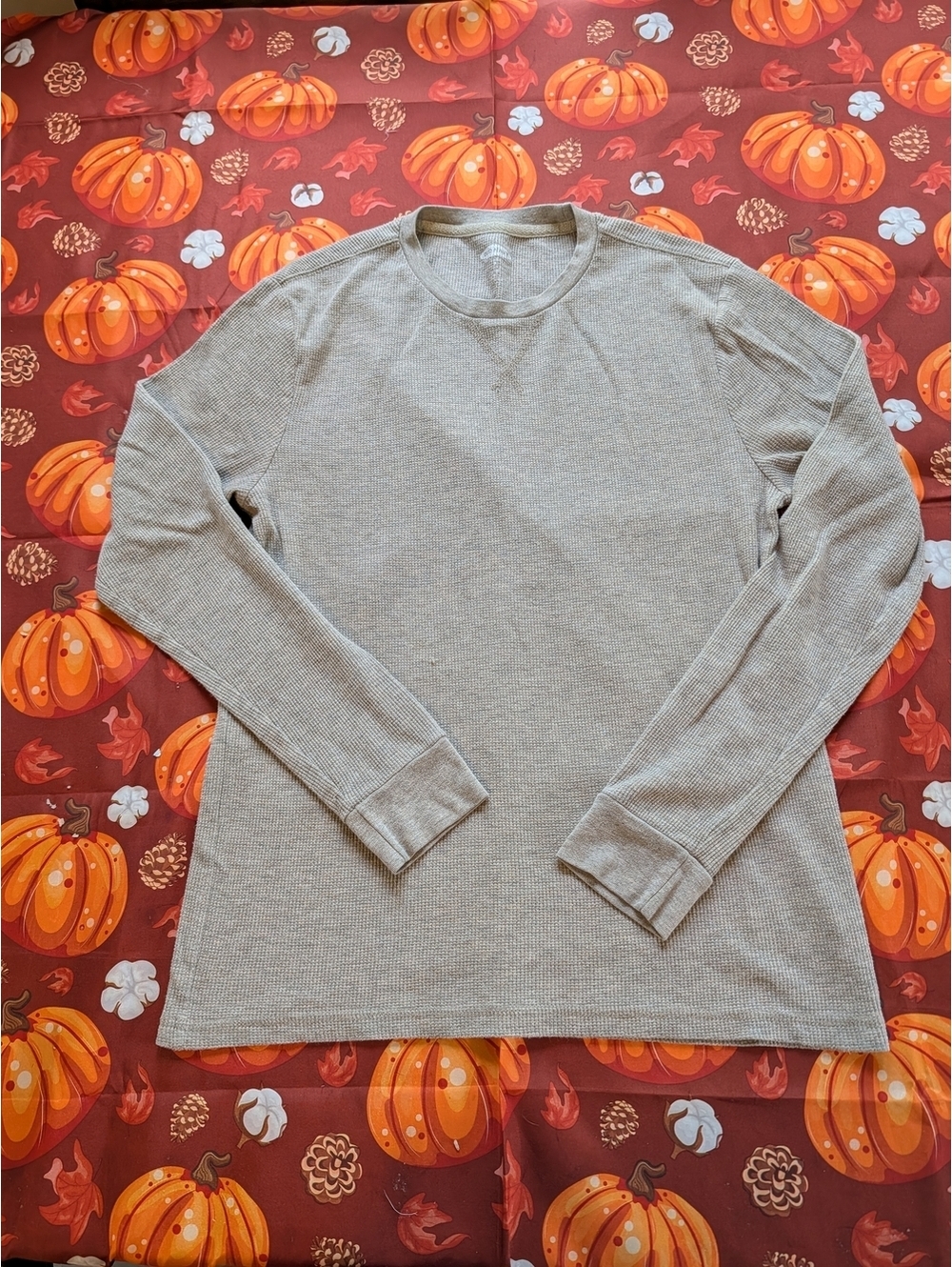Old navy Classic Men's Long-Sleeve Thermal Shirt - Light Gray